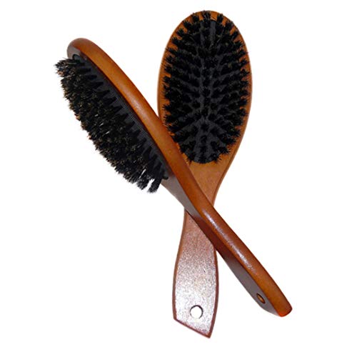 Cepillo Cerdas Jabali, Peine de Madera, para Hombres Mujeres y Niños Con para el Cuidado del Pelo, 1pc