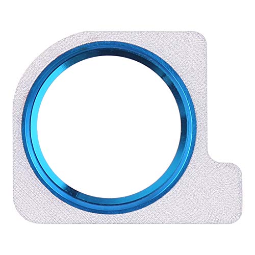 Ruanmaoshi Huawei Spare Fingerprint Protector Ring for Huawei P30 Lite (Black) Huawei Spare (Color : Blue)