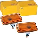 BandelOne enthält 2x Hella Blinker Seitenblinker Gelb passend für A6 80 Golf 1+2 Passat B2