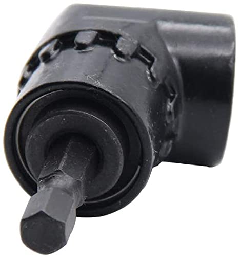 CENPEK 105 Degree 1/4 Inch Right Angle Drill Adapter Hex Shank Screwdriver Angled Bit Holder-Black - Image 4