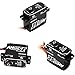 FLASH HOBBY M35BHW Waterproof I67 180 Degree 8.4V 35kg High Torque Digital Brushless Motor Servo Compatible with 1/8, 1/10, 1/12 RC Crawler Car, Robot, Boat,Plane
