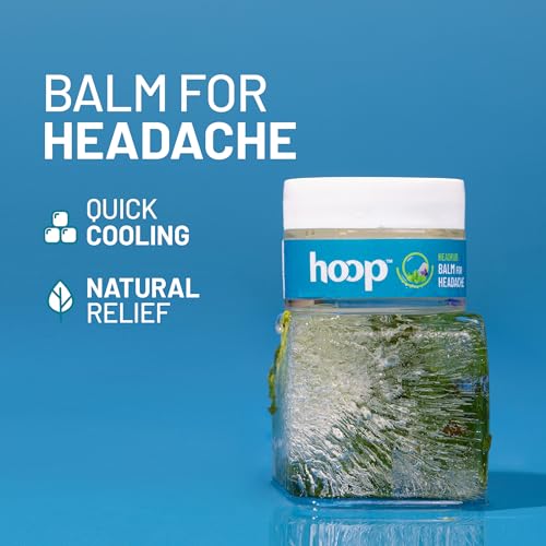 Image of hoop Balm for Headache | Quick Cooling Instant Relief | 10g