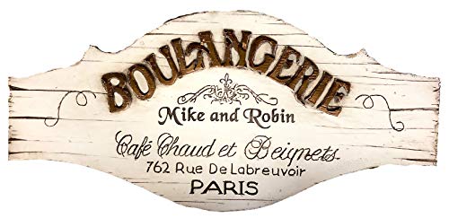 Piazza Pisano French Boulangerie Decor Personalized Sign #TOP2