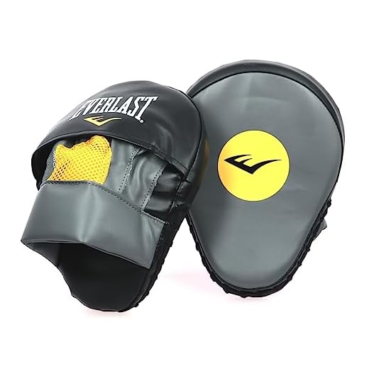 Everlast Mantis Mitts Punch Mitts, Gray