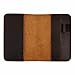 PavinCrafter Handmade Leather A6 Notebook Cover Compatible for Leuchtturm 3.6 x 5.9 in, Refillable Travel Journal Case for Men & Women, Compatible with Moleskine Hobonichi Pocket Planner (Dark Brown)