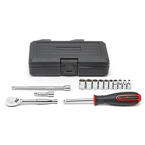 GEARWRENCH 14 Pc. 1/4" Drive 6 Point Standard Metric Mechanics Tool Set - 80326