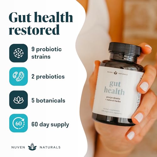 Nuven Naturals NUVEN-101 All-In-One Gut Health W/Probiotics thumb #3