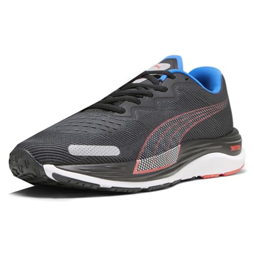 PUMA Mens Velocity Nitro 2 Running Sneakers Shoes Neutral - Black2