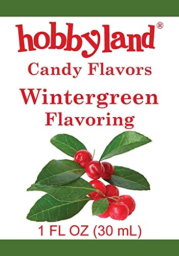 Hobbyland Candy Flavors (Wintergreen Flavoring, 1 Fl Oz) Use as an ingredient in the preparation of food and beverage. - Thumbnail 7