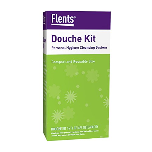Flents Douche Kit, Compact, Reusable, Great for Travel, 16 fl oz Capacity
