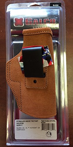 Galco Stow-N-Go Inside The Pant Holster for Glock 17, 22, 31