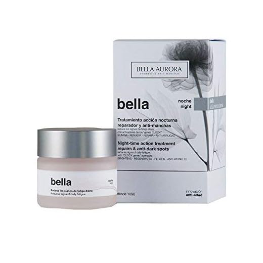 Bella Aurora Crema de Noche Anti-Arrugas Mujer 35+ Años, 50 ml | Anti-Edad | Anti-Manchas | Tratamiento Facial Hidratante para Mujer | Pieles Maduras | Bella