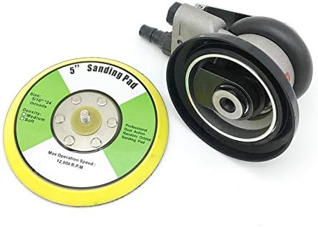 5 Inch Circular Pneumatic Sandpaper Orbital Polished Grinding Machine Hand Tools