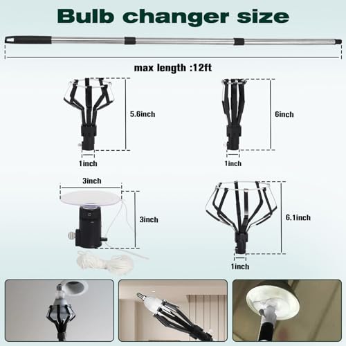 Wadoy W24424-01 12Ft Light Bulb Changer thumb #4
