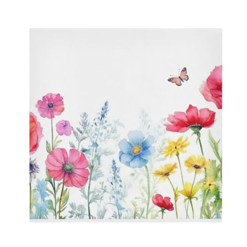 Servilletas de Tela Wild Flower Cuadradas 50.5x50.5 cm Pack 6 miniatura 1