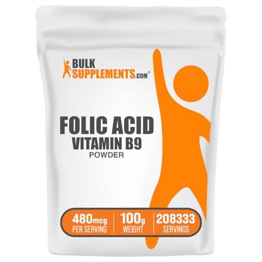 Pure Folic Acid Powder for Daily Wellness