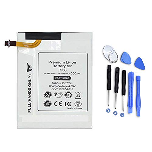 EB BT230FBE EB BT230FBU GH43 04179 Reemplazo de la batería de la Tableta para Samsung Galaxy Tab 4 7.0 SM T230 (WiFi) SM T231 (3G y WiFi) SM T235 (3G,4G/LTE y WiFi) SM T239 (3.8V 4000mAh 15.2Wh)