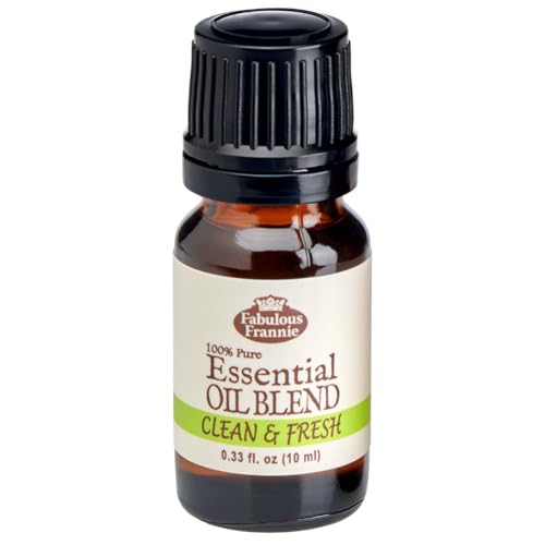 Fabulous Frannie Clean and Fresh Essentials Oil Blend 10ml Made with Lavender and Lemon All Natural Pure Undiluted Essential Oils.