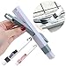 Hand-held Tools Window Track Cleaning Brushes with Dustpan Gap Groove Computer Keyboard Cleaning Tools Door Track Corner Cleaner Mini Broom Dust Collector 3 Pack Fit in Small Places Black Pink Green