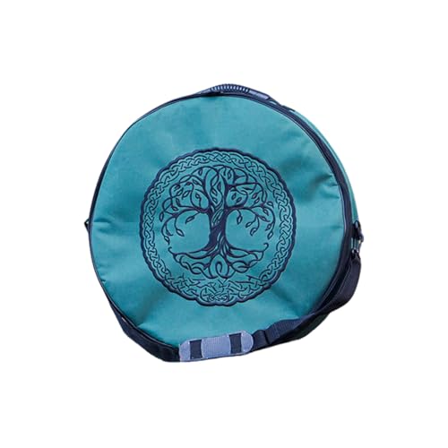 ARAW Shamanic Drum Bag, Bodhran Dram Bag, Handmadw Drum Bag With Celtic Tree of Life (20 Inches X...