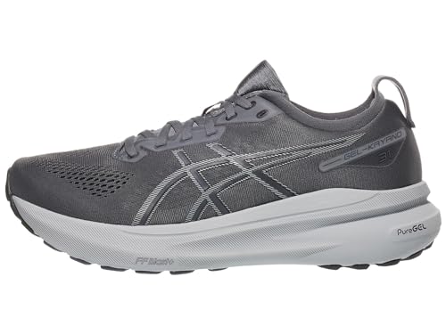 ASICS Men's Gel-Kayano 31 Running Shoes, 10.5, Steel Grey/Piedmont Grey