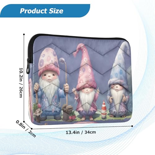 Funda para Laptop Cute Gnomes 13-14 pulgadas impermeable miniatura 3