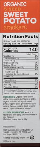 Galletas Orgánicas de Camote RW GARCIA, Pack de 2 miniatura 6