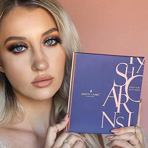 Arison 3D Eyelashes Kit False Fake Lashes 3 Pair Package with Tweezer Set Wispy Strips Silk Reusable Handmade Long Fur Soft Dramatic Natural Look for Women Makeup(LH-27)
