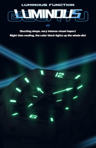 Image of OLEVS Mens Watches Stylish Chronograph Waterproof Luminous Silicon Strap Multifunction Watches for Men Business Men Wrist Watch