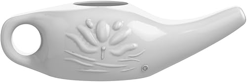 Miniatura 6 de Himalayan Institute Eco Neti Pot TANP CR paquete de de 1 Ceramic 1 1