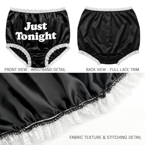 Image of Hosrnovo Bachelorette Gifts for Bride and Groom,28Inches Big Granny Panties Funny Prank Underwear for Mr and Mrs
