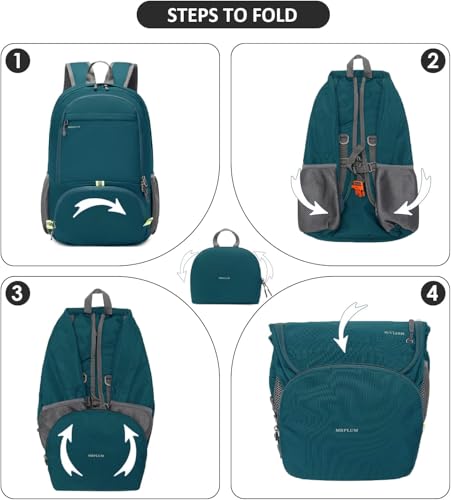 MRPLUM 30L Rucksack Foldable Ultralight Packable Backpack - Image 3