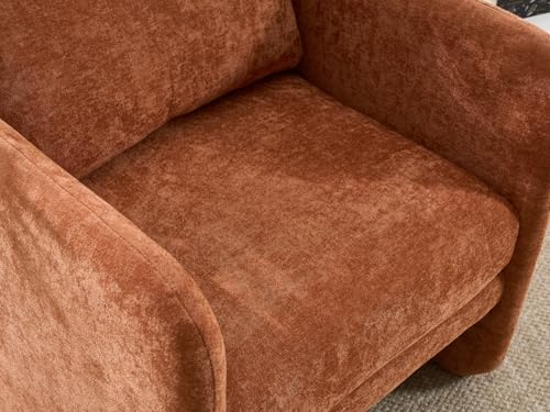 Sillón Plegable Chenille Naranja miniatura 5
