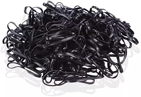 Bliss- 150pcs Elastic Hair Bands (Black)
