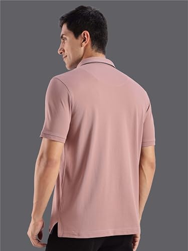 Image of STELLERS Men's Premium Softberry Pique Polo T-Shirt | Feather Touch Feel |Regular Fit| Odour Resistant| Anti-Static| Wrinkle Free | Quick Dry | Stretchable | Lightweight | Sweat-Proof