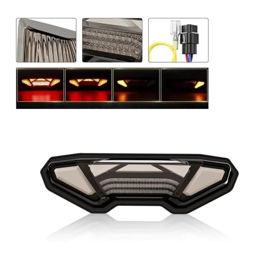 Clignotant arrière moto LED résistant aux vibrations pour MT 09