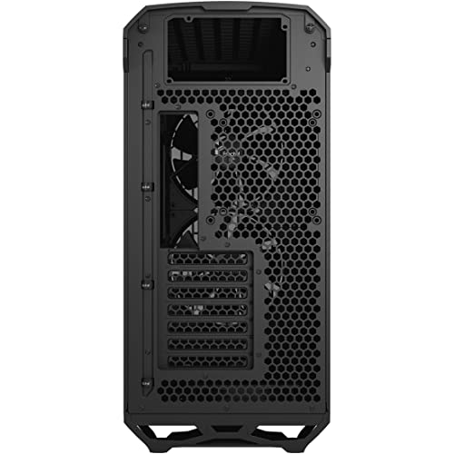 Image of Fractal Design Torrent Black - Solid Side Panel - Open Grille for Maximum air Intake - Two 180mm PWM and Three 140mm Fans Included - Type C - ATX Airflow Mid Tower PC Gaming Case