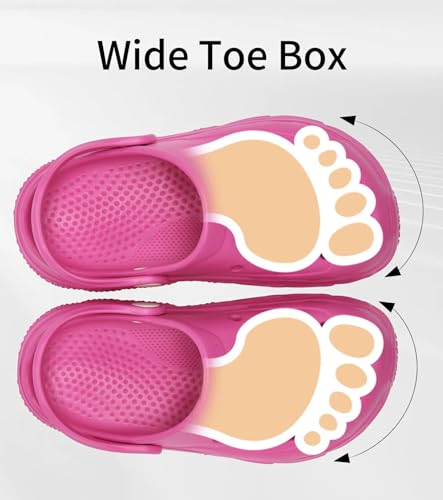 Image of Toddler Kids Clogs for Boys Girls Comfortable Slip on Sandals Beach Pool Slipper