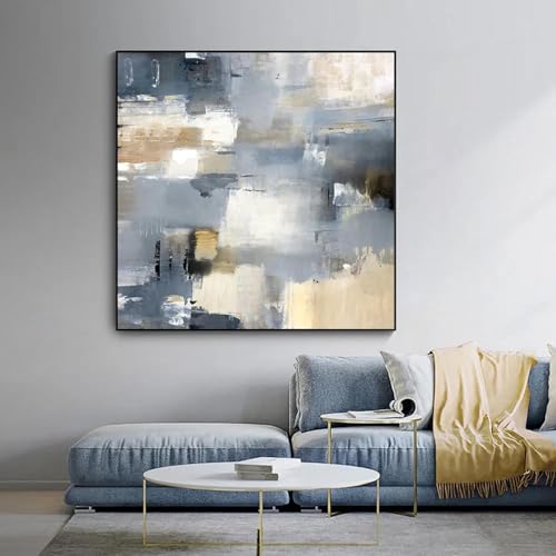 Affiches et impressions sur toile paysage gris 50x50