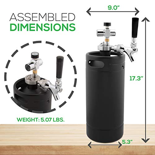 NutriChef Pressurized Growler Tap System - Image 2