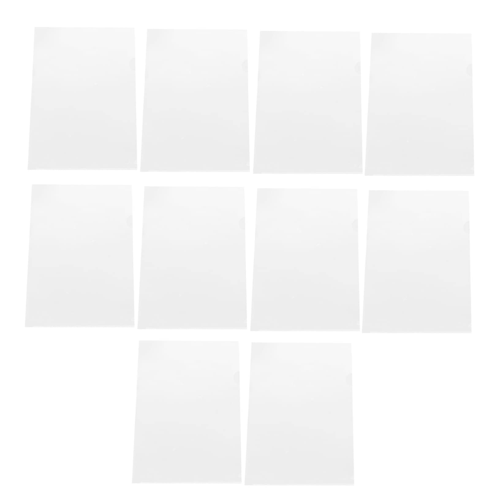 Dokumentenordner L-form 100 Stück Kunststoff Transparent