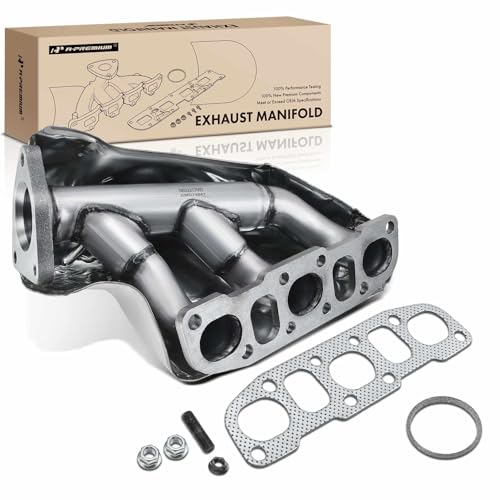 A-Premium Right Exhaust Manifold W/Gasket, Stud & Nuts [DOHC 6Cyl 4.0L] Compatible with Nissan Frontier 2005-2020, Pathfinder 2005-2012, Xterra 2005-2015, NV1500 NV2500 NV3500 2012-2021