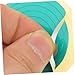 Cabilock 7 Sheets Waterproof Reflective Pressure Gauge Stickers Adhesive Pressure Gauge Labels for Indication Sturdy Decals for Industrial Use