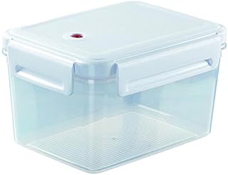 CURVER Food Container Aroma Fresh Premium Rectangular 2,4l in Transparent/White, 30 x 20 x 6 cm