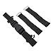 Qiilu Adjustable Sternum Strap for Scuba Diving - Diving Chest Strap with Arrow Storage Case Buckle for Backpack Compatibility
