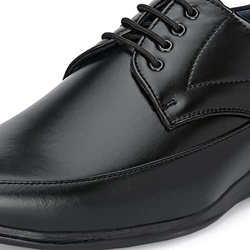 Image of Centrino Men's Formal Shoe |Elegant Lace Up Derby for Business & Casual Wear | Premium Craftsmanship for a Stylish & Sophisticated Look | Cushioned Insole for All-Day Comfort & Support (8657)