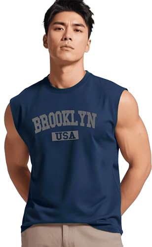 Image of JUARI BE A GENTLEMAN Men's Sleeveless Tank Top Premium Cotton Blend Muscle Fit Gym Vest | Casual Summer Shirt | Breathable & Lightweight Fitness Wear for Gym, Running & Daily Use