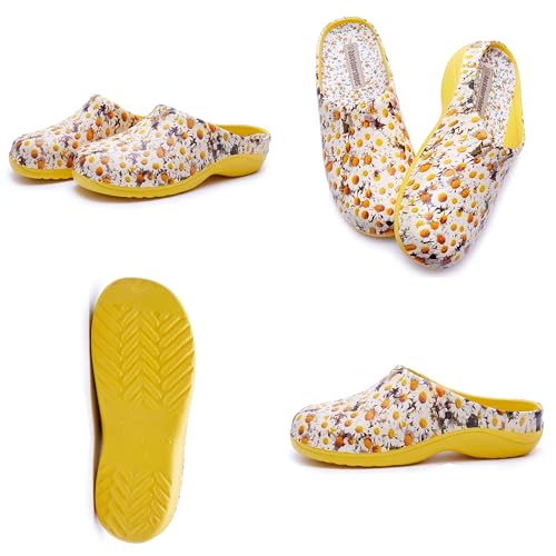 Image of Backdoorshoes Waterproof Premium Garden Clog Shoes for Women with Arch Support