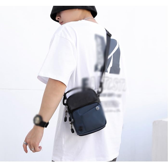 Men's Shoulder Bag Messenger Bag Cross Body Pack Travel Satchel Purse Handbag for Male Female3