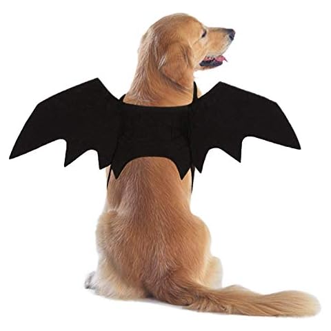 Rypet Dog Bat Costume - Halloween Pet Costume Bat Wings Cosplay Dog Costume Pet Costume for Party M Cover